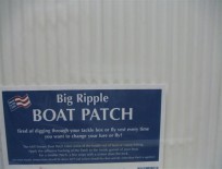 Ripple Boat Patch by Millstream